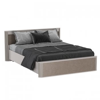 Кровать двуспальная Фантазия 34.25 - 02 кашемир (Олмеко) в Ревде - revda.mebel-e96.ru