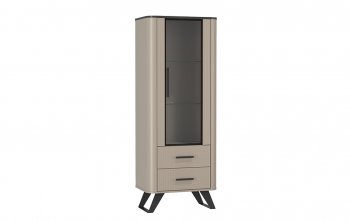 Шкаф витрина 76.02 Фиделия (Олмеко) в Ревде - revda.mebel-e96.ru
