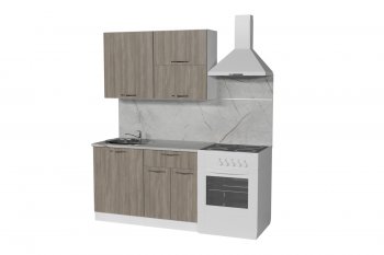 Кухонный гарнитур Фьюджи лайт 1200 мм (Герда) в Ревде - revda.mebel-e96.ru