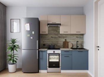 Кухонный гарнитур Фьюжн 1800 мм в Ревде - revda.mebel-e96.ru