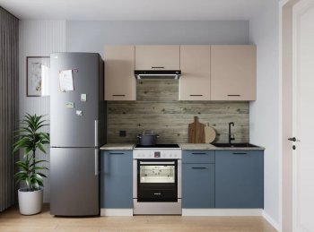 Кухонный гарнитур Фьюжн 2000 мм в Ревде - revda.mebel-e96.ru