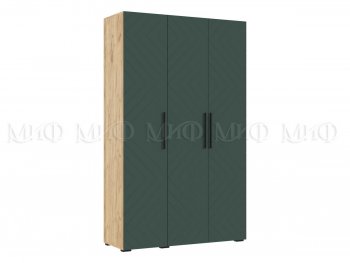 Спальный гарнитур Флэш крафт/грин, модульный (Миф) в Ревде - revda.mebel-e96.ru