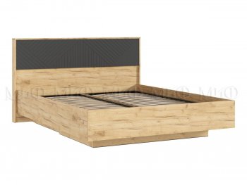 Спальный гарнитур Флэш крафт/графит, модульный (Миф) в Ревде - revda.mebel-e96.ru