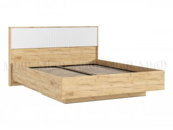 Кровать парящая Флэш крафт/белый (Миф) в Ревде - revda.mebel-e96.ru | фото