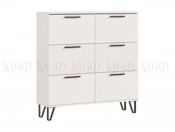 Обувница Флэш кашемир (Миф) в Ревде - revda.mebel-e96.ru