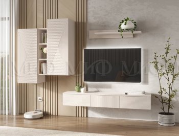 Стенка Флэш комп.2 кашемир (Миф) в Ревде - revda.mebel-e96.ru