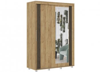 Шкаф-купе 1500 мм Форест крафт золотой(Стиль) в Ревде - revda.mebel-e96.ru