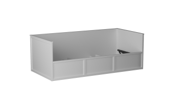 Кровать 900 с подъемным механизмом Фрея (СБК) в Ревде - revda.mebel-e96.ru