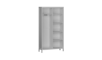 Шкаф для одежды 2-х дв. с глухими дв. Фрея (СБК) в Ревде - revda.mebel-e96.ru