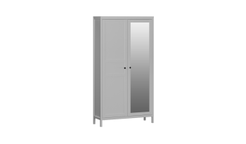 Шкаф для одежды 2-х дв. с комб. дверями Фрея (СБК) в Ревде - revda.mebel-e96.ru