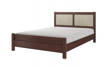 Кровать из массива Фрида Орех (БМ) в Ревде - revda.mebel-e96.ru