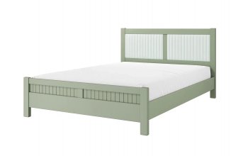 Кровать из массива Фрида Зеленый самшит (БМ) в Ревде - revda.mebel-e96.ru