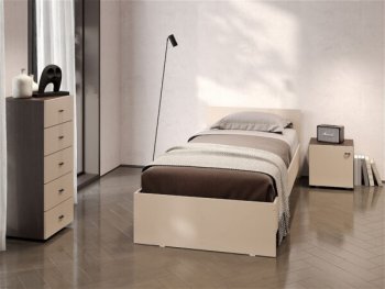 Спальный гарнитур Гиза модульный (МИ) в Ревде - revda.mebel-e96.ru