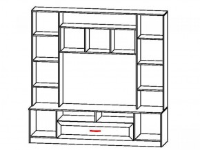 Гостиная Прага (модульная) Анкор белый в Ревде - revda.mebel-e96.ru