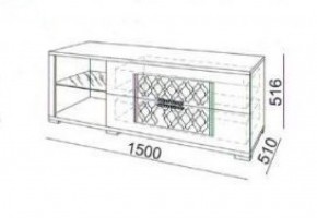 Стенка Тиффани (1-2-3-4-5-5) (Риннер) в Ревде - revda.mebel-e96.ru