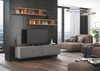 Стенка Гранж модульная (Стиль) в Ревде - revda.mebel-e96.ru