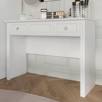 Стол туалетный Грация белый (БМ) в Ревде - revda.mebel-e96.ru