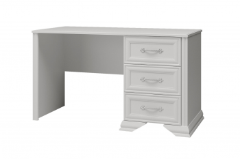 Стол письменный Грация белый (БМ) в Ревде - revda.mebel-e96.ru