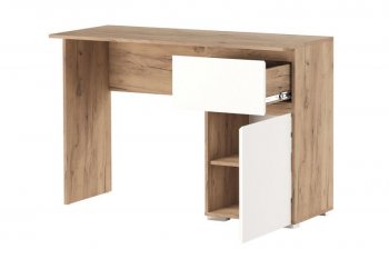 Письменный стол Гретта 1С1Я крафт золотой (Памир) в Ревде - revda.mebel-e96.ru