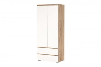 Шкаф 900 мм Гретта 2С2Я 2дв, 2ящ крафт (Памир) в Ревде - revda.mebel-e96.ru