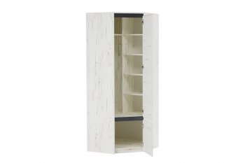 Шкаф 2С угловой Гретта крафт белый (Памир) в Ревде - revda.mebel-e96.ru