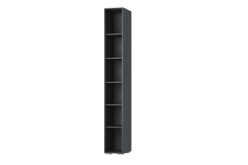 Стеллаж Грей (УНИ) (МЛК) в Ревде - revda.mebel-e96.ru