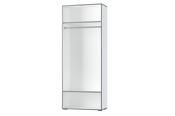 Шкаф 2 дв. Грей (УНИ) (МЛК) в Ревде - revda.mebel-e96.ru