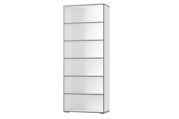 Шкаф 2 дв. Грей (УНИ) (МЛК) в Ревде - revda.mebel-e96.ru