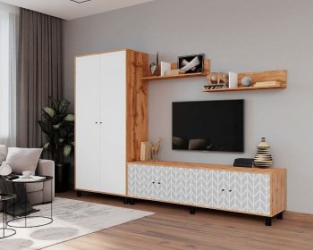 Стенка HYGGE комп.2 зигзаги (Мама) в Ревде - revda.mebel-e96.ru