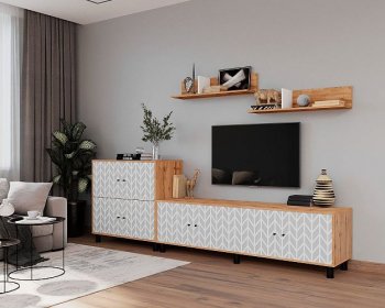 Стенка HYGGE комп.3 зигзаги (Мама) в Ревде - revda.mebel-e96.ru