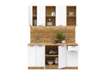 КУхонный гарнитур Хелмер 1800 мм (Сурская) в Ревде - revda.mebel-e96.ru