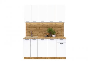 КУхонный гарнитур Хелмер 1800 мм (Сурская) в Ревде - revda.mebel-e96.ru