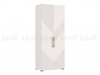 Шкаф распашной 900 мм Ирис с антресолью, кашемир (Миф) в Ревде - revda.mebel-e96.ru