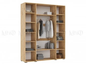 Шкаф 1800 мм Ирис с антресолью крафт/грин (Миф) в Ревде - revda.mebel-e96.ru