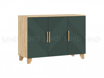 Спальный гарнитур Ирис крафт/грин, модульный (Миф) в Ревде - revda.mebel-e96.ru