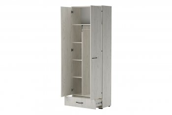 Шкаф 2дв, 1ящ Италия ШК1Я-800 (Памир) в Ревде - revda.mebel-e96.ru