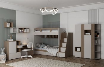 Набор детской мебели Каспер, модульный (СБК) в Ревде - revda.mebel-e96.ru