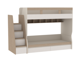 Набор детской мебели Каспер, модульный (СБК) в Ревде - revda.mebel-e96.ru