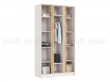 Шкаф 1200 мм 3-х ств. Келвин кашемир (Миф) в Ревде - revda.mebel-e96.ru