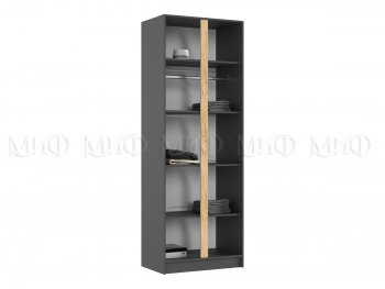 Шкаф 800 мм 2-х ств. Келвин графит  (Миф) в Ревде - revda.mebel-e96.ru