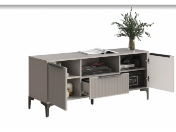 Тумба ТВ на 1350 Кимберли кашемир (Handis) в Ревде - revda.mebel-e96.ru