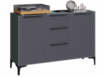 Комод Кимберли графит (Handis) в Ревде - revda.mebel-e96.ru