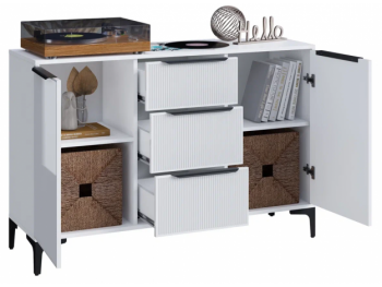 Комод Кимберли белый (Handis) в Ревде - revda.mebel-e96.ru