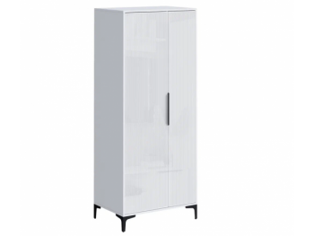 Шкаф 800 мм 2-створчатый Кимберли белый (Handis) в Ревде - revda.mebel-e96.ru