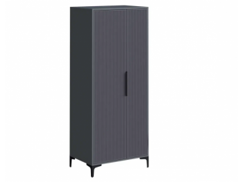 Шкаф 800 мм 2-створчатый Кимберли графит (Handis) в Ревде - revda.mebel-e96.ru