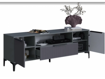 Тумба ТВ на 1650 Кимберли графит (Handis) в Ревде - revda.mebel-e96.ru