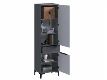 Пенал 550 мм Кимберли графит (Handis) в Ревде - revda.mebel-e96.ru