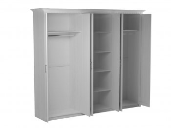 Шкаф 2700 мм 6-дверный Клер (СБК) в Ревде - revda.mebel-e96.ru