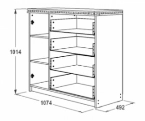 Комод-2 Ольга-13 в Ревде - revda.mebel-e96.ru