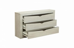 Комод 33.11 Лючия бетон пайн белый / венге (Олмеко) в Ревде - revda.mebel-e96.ru